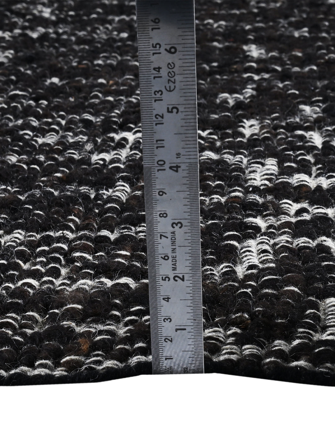 Biko Black Hand Woven Jute Rug