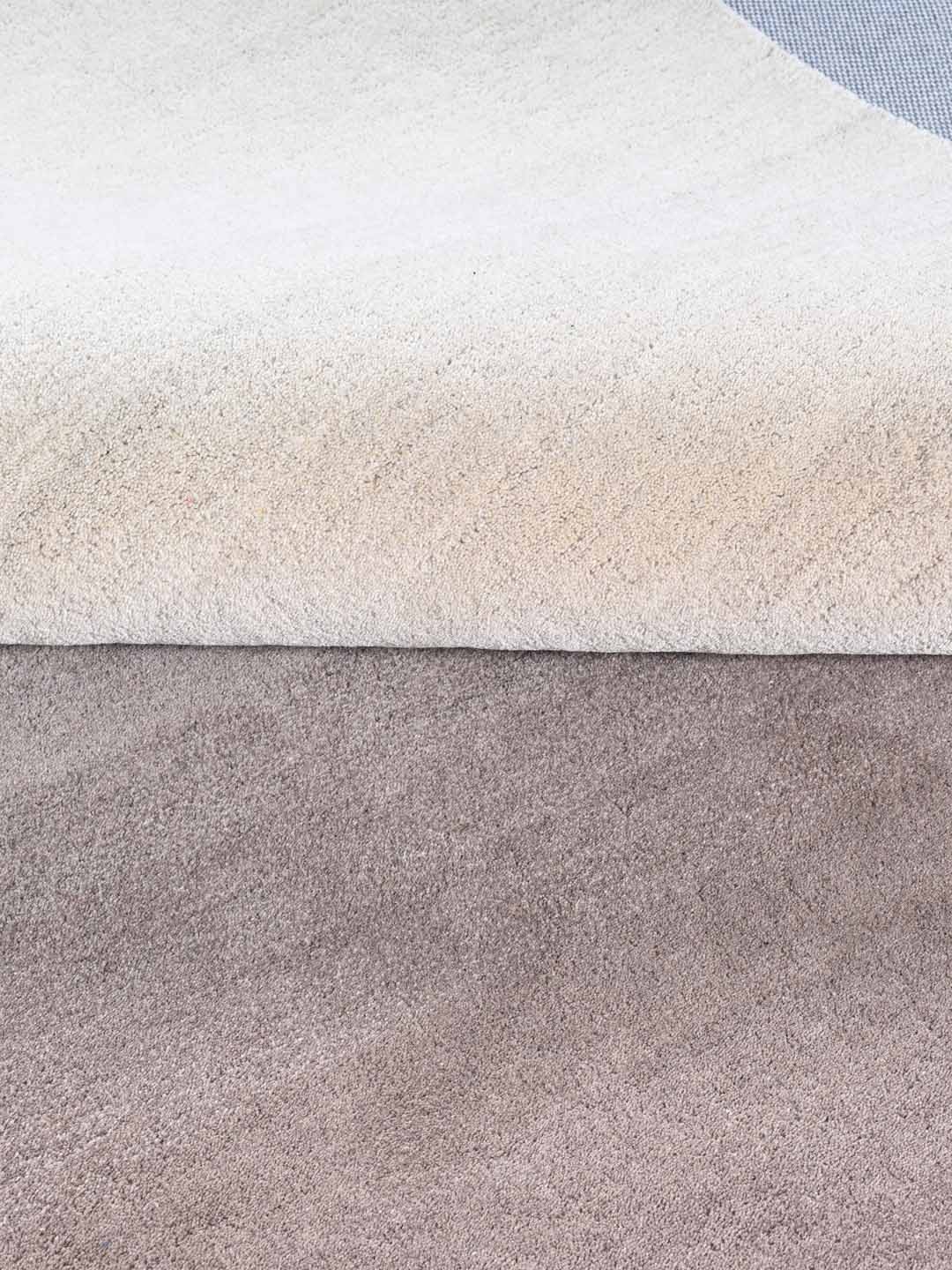 Ombre Grey Hand Tufted Wool Rug