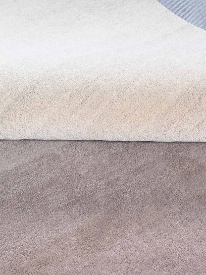 Ombre Grey Hand Tufted Wool Rug