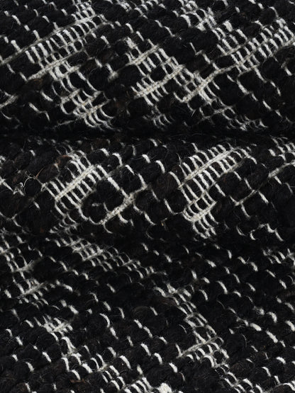 Biko Black Hand Woven Jute Rug
