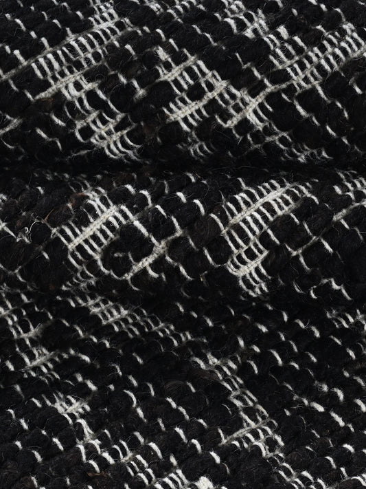 Biko Black Hand Woven Jute Rug