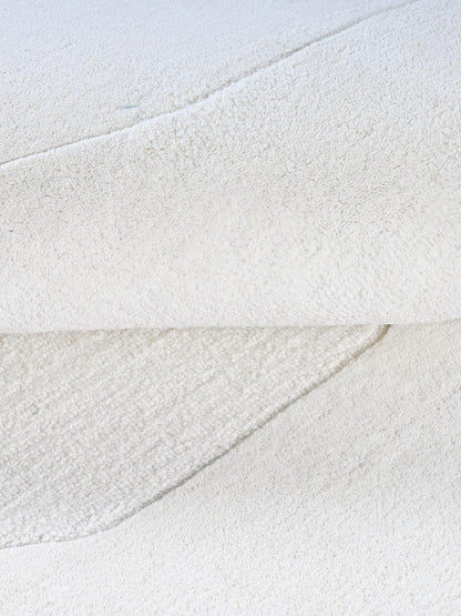 Z White NZ Wool Rug