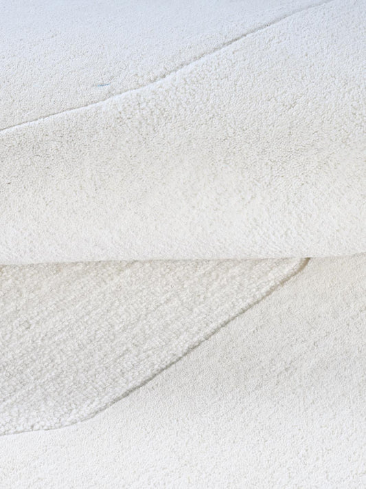 Z White NZ Wool Rug