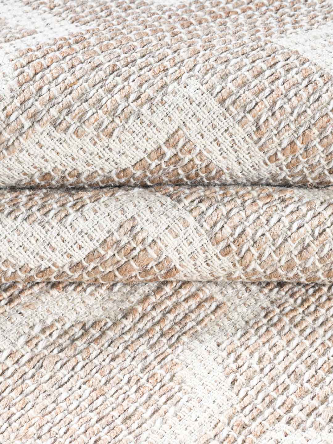 Sahad Pattern Hand Woven Jute Rug