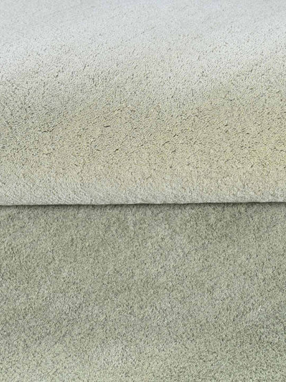 Ombre Green Hand Tufted Wool Rug