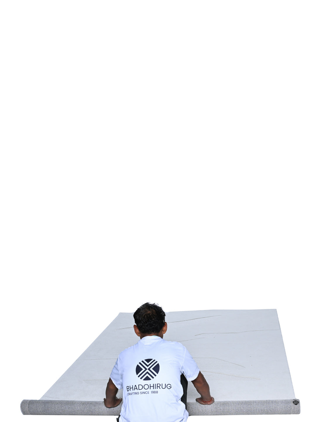 Z White NZ Wool Rug