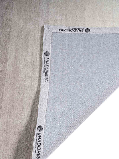 Ombre Grey Hand Tufted Wool Rug