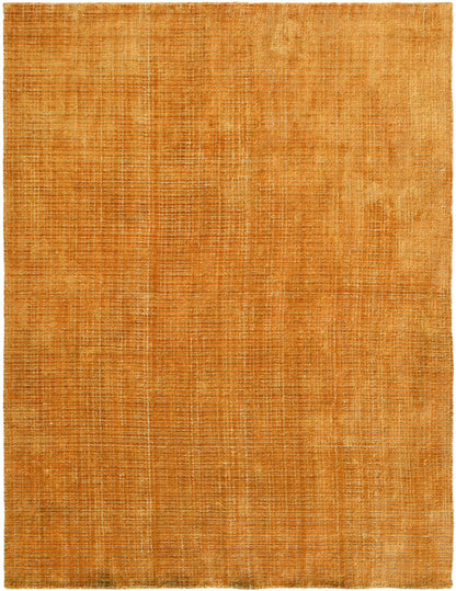 amber wool and silk area rug