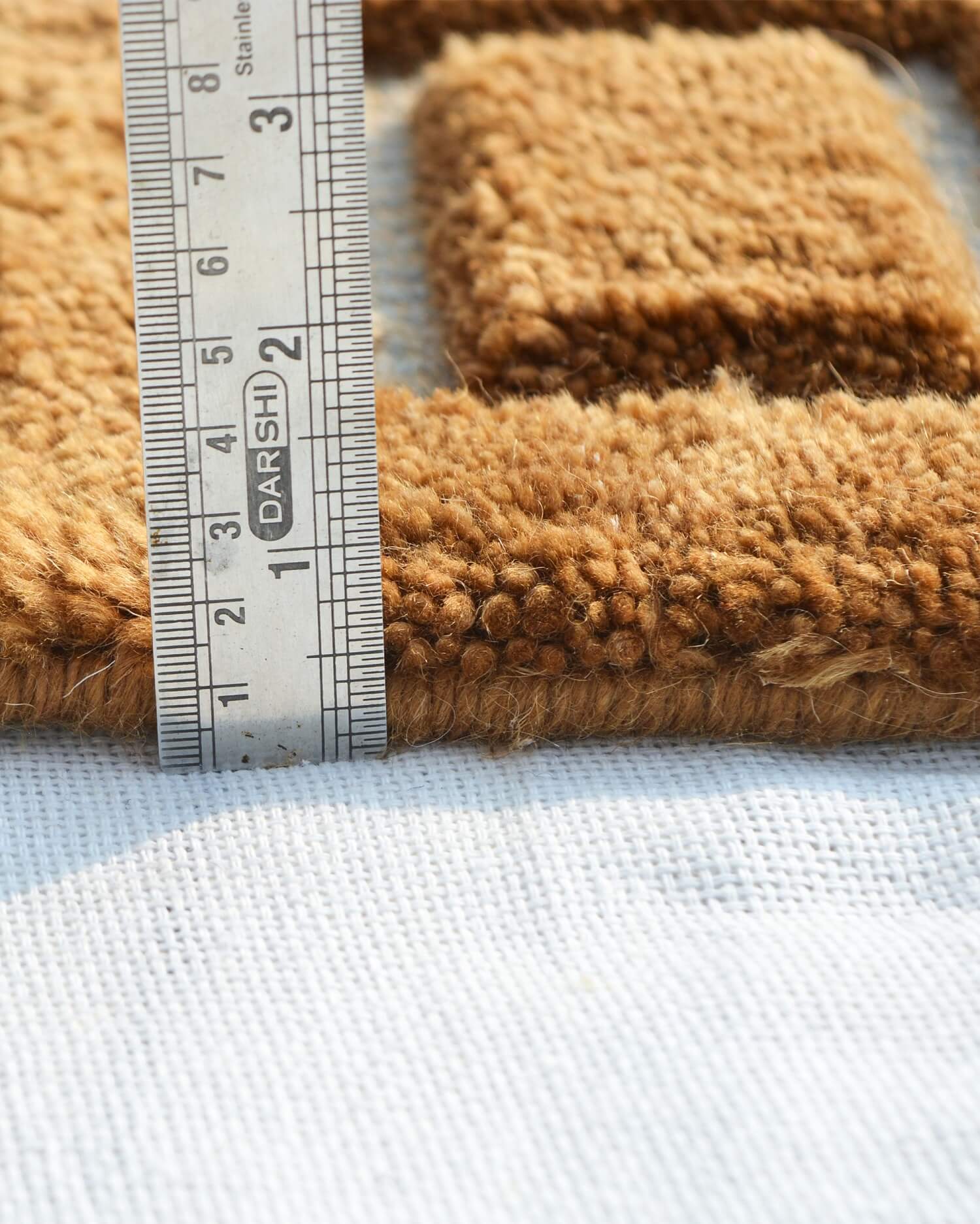 auric hand knotted wool rug pile