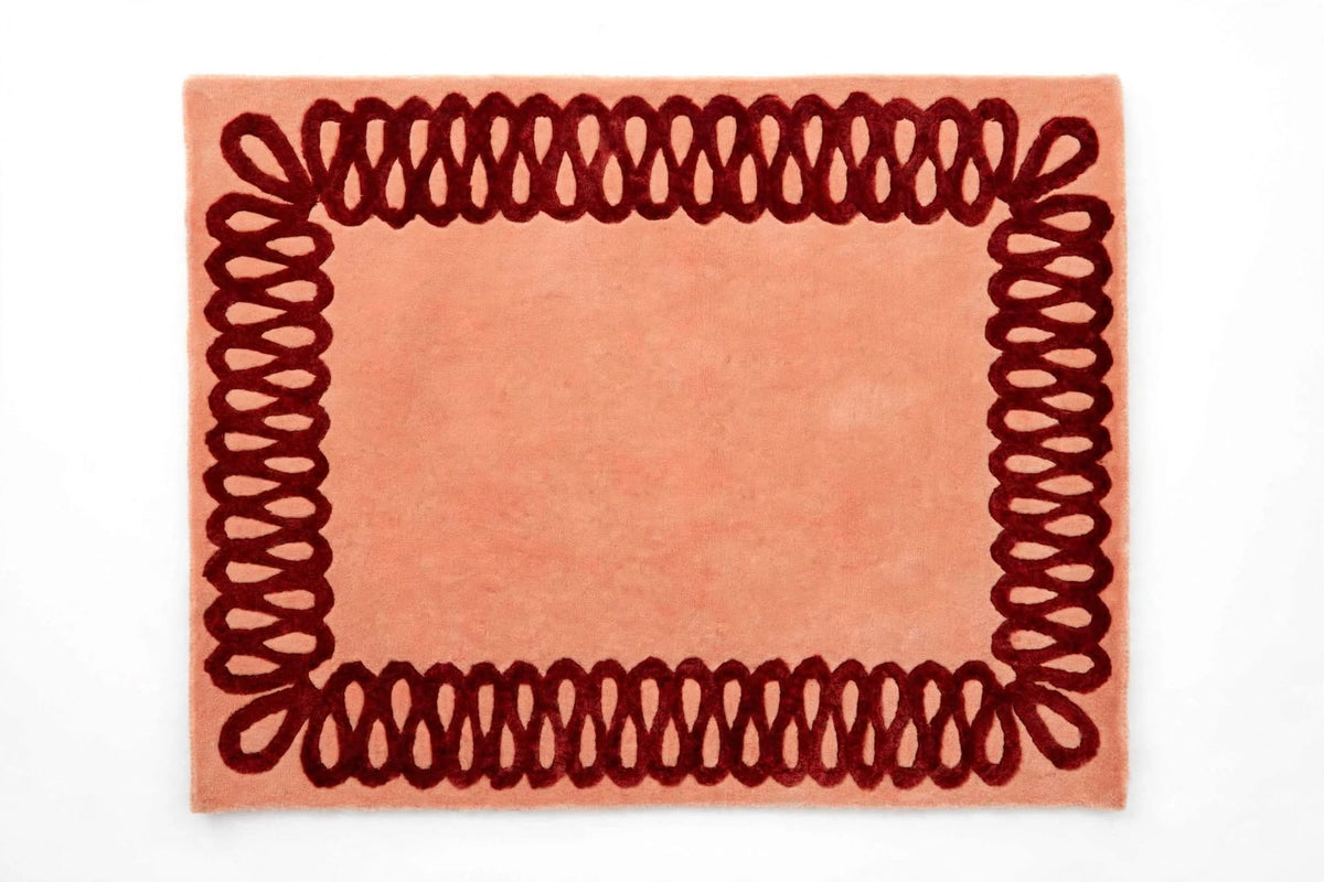 Eoci Wavy Hand Tufted Indian Wool Rug