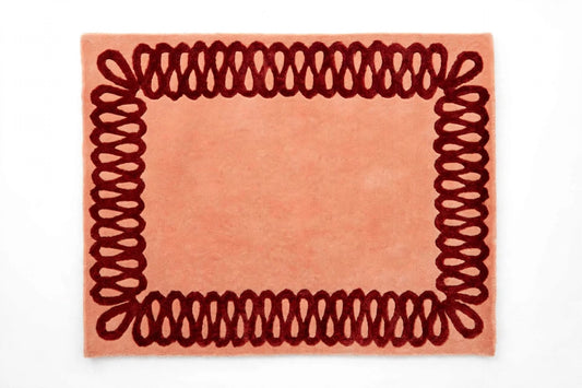Eoci Wavy Hand Tufted Indian Wool Rug