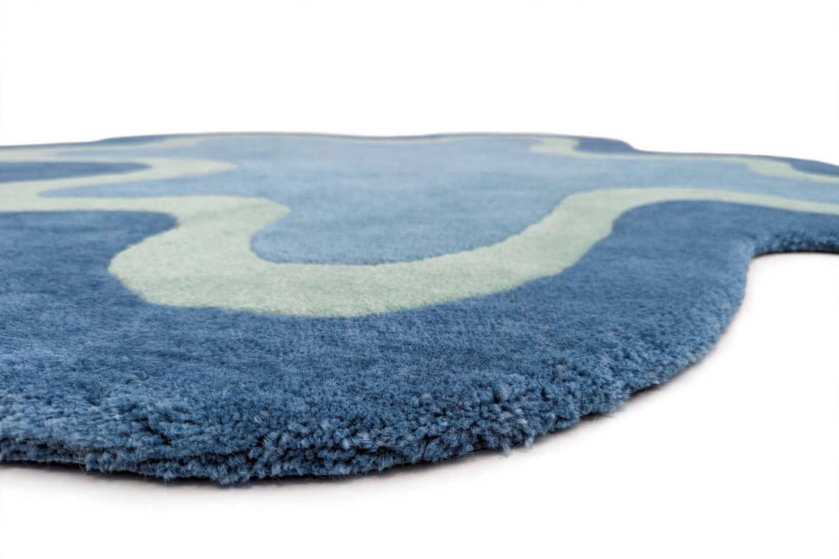 Novii Hand Tufted Wool Shaped Rug