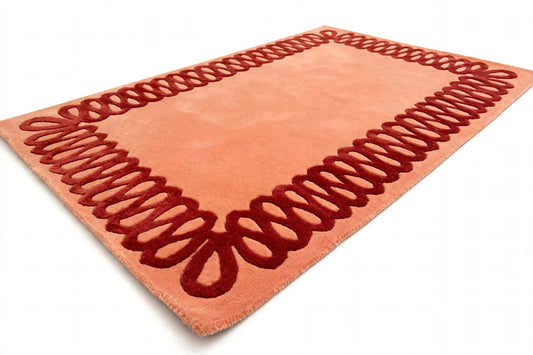 Eoci Wavy Hand Tufted Indian Wool Rug
