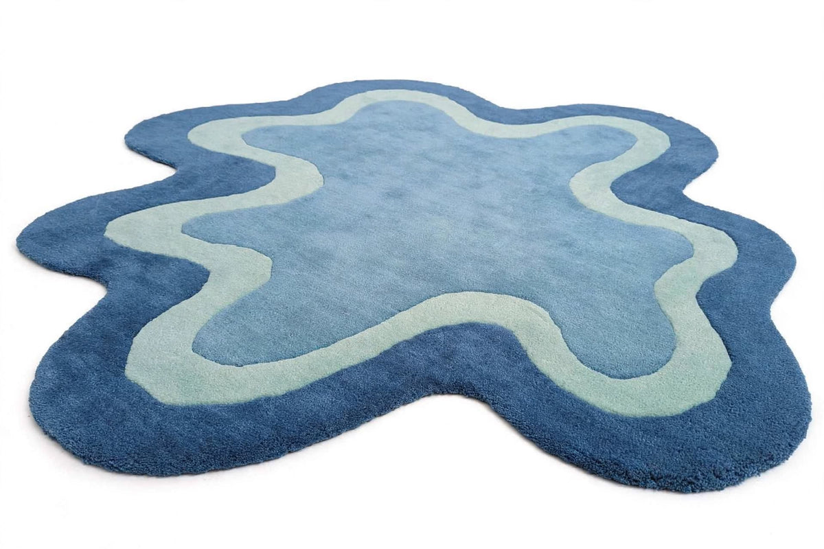 Novii Hand Tufted Wool Shaped Rug
