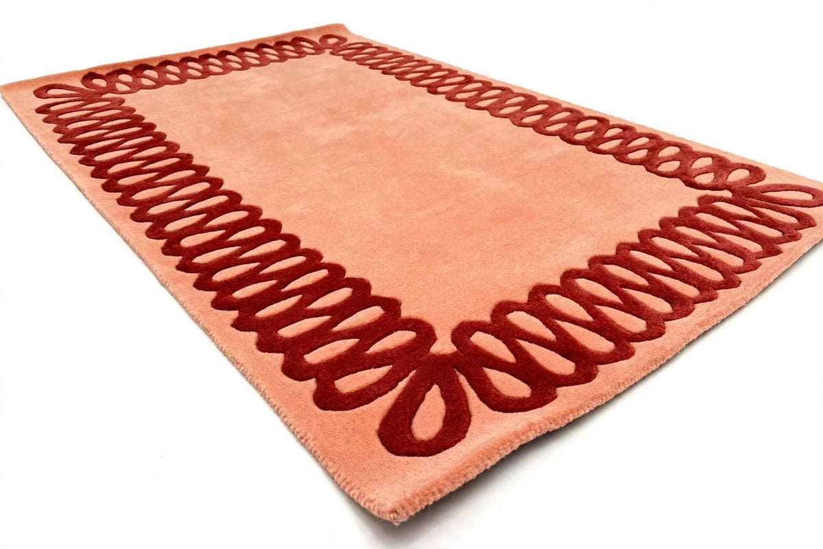 Eoci Wavy Hand Tufted Indian Wool Rug