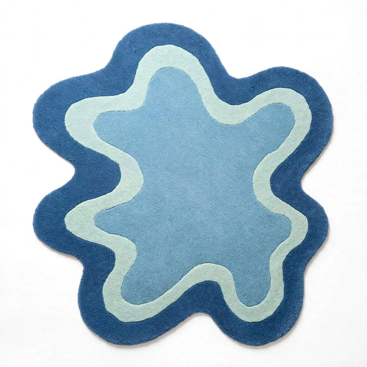Novii Hand Tufted Wool Shaped Rug