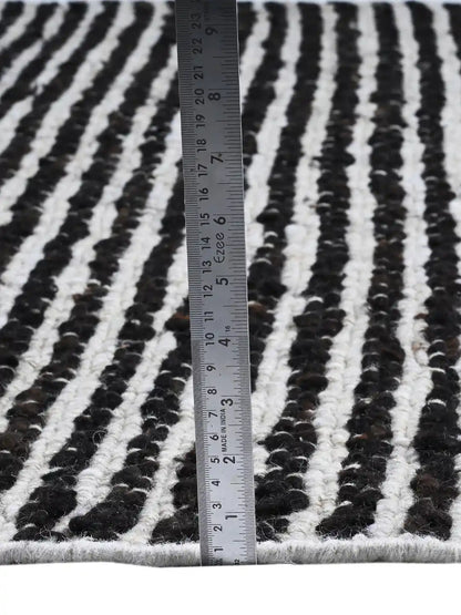 woven jutee rug pile height
