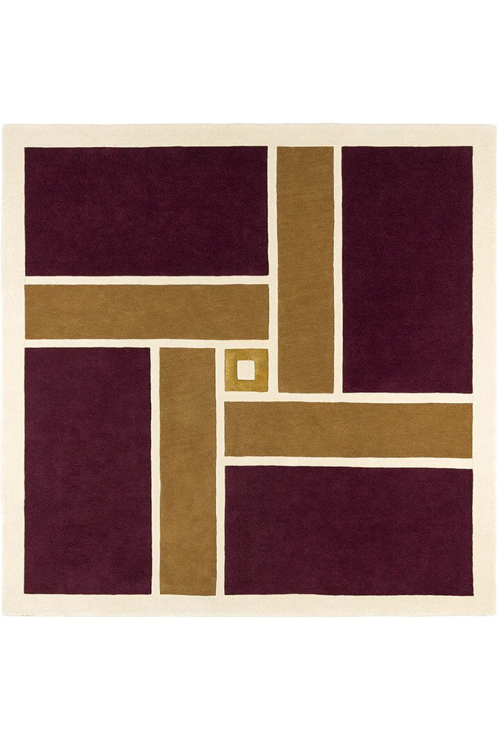 Giriose Geometric Hand Tufted Wool Rug – BHADOHIRUG