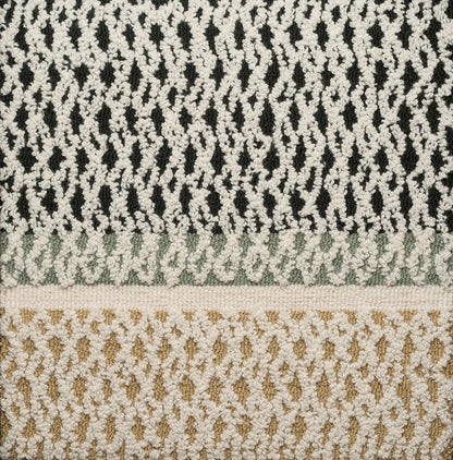 Modern Style Hand Tufted NZ Wool Rug Close View