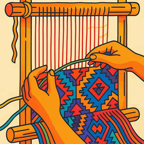 hand woven illustration