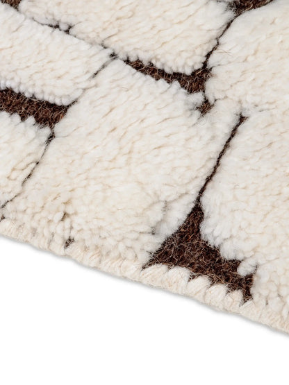 beige and brown patterned area rug for homes