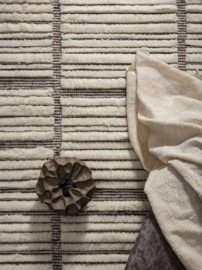 modern soft textured area rug