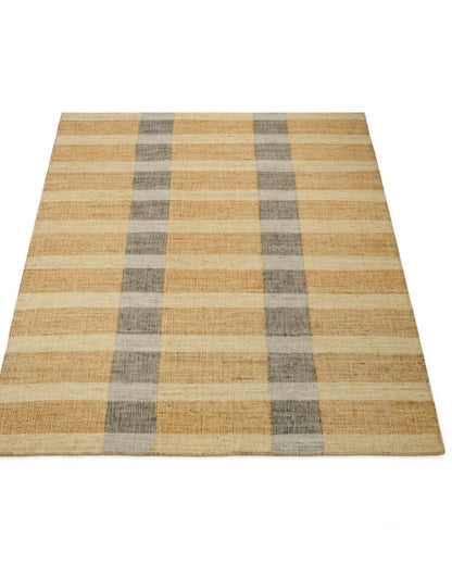 line jute area rug