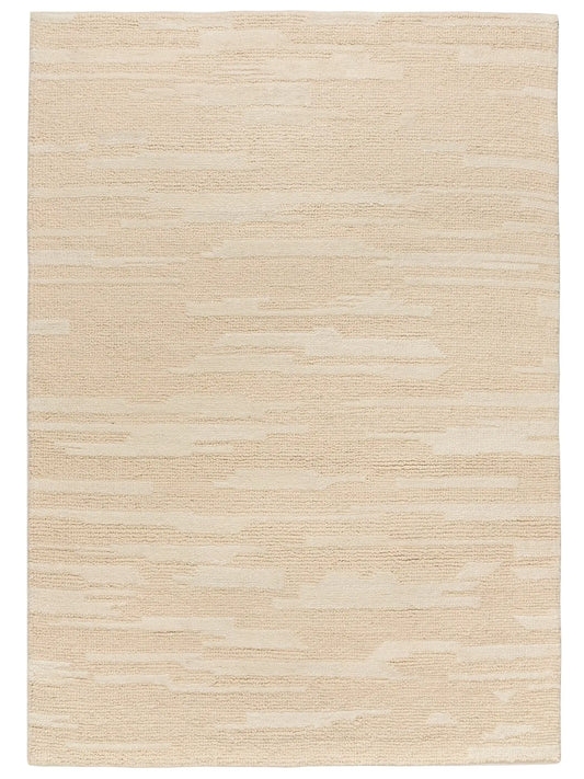 minimalist natural beige hand tufted area rug for living room and bedroom