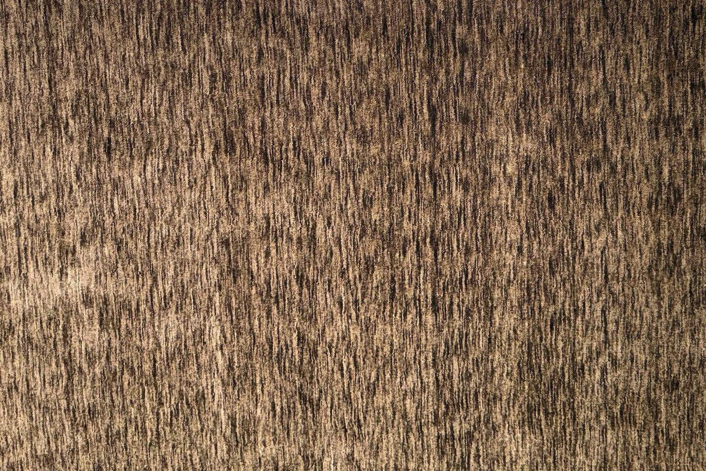 brown handloom rug close view