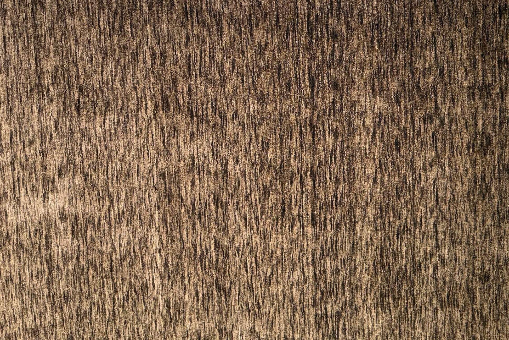 brown handloom rug close view
