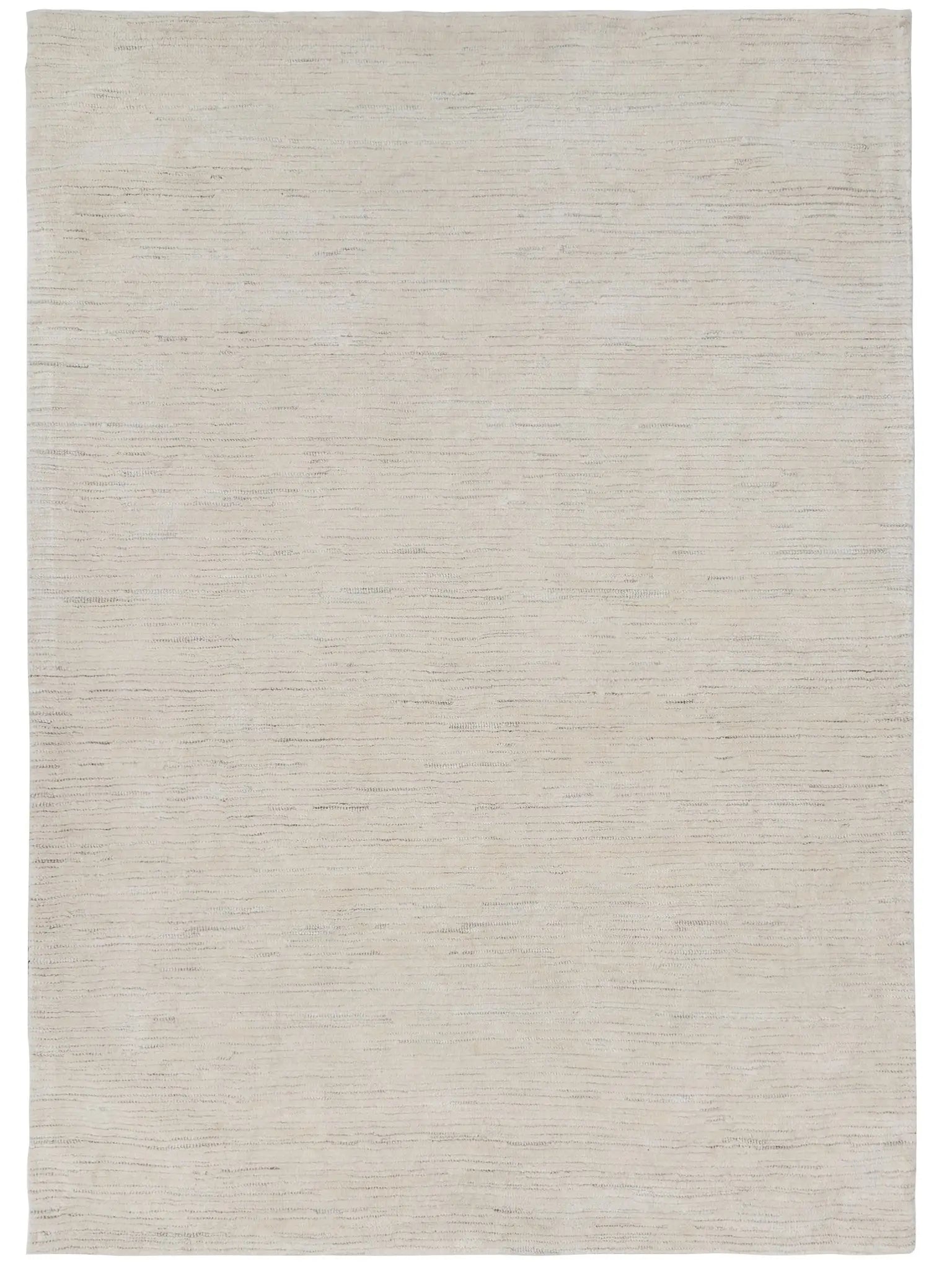 Beige loopcut hand tufted area rug