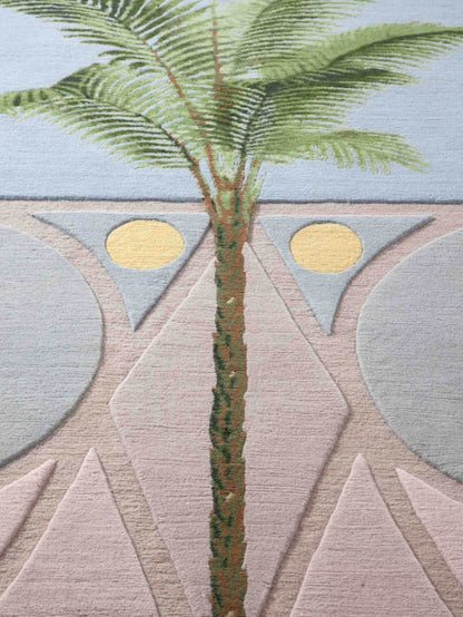 luic tufted wool rug