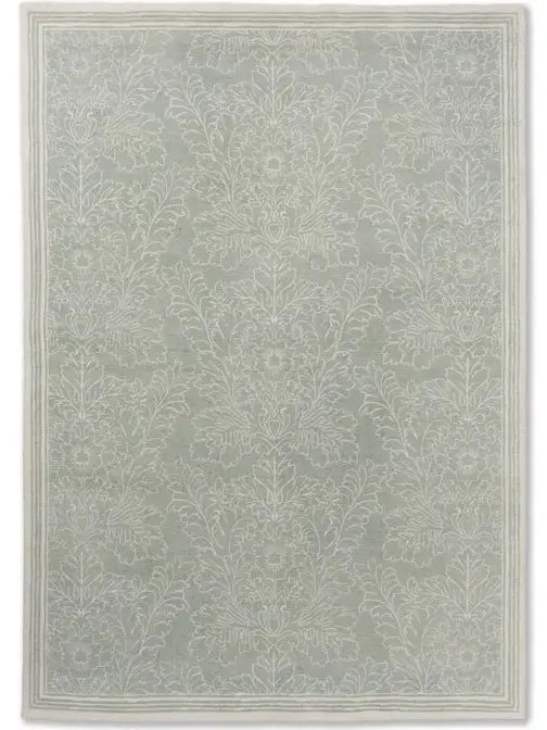 classic patterned hand-tufted wool rug