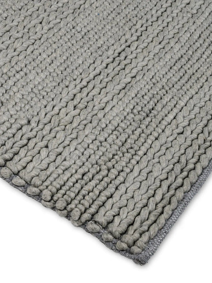 grey wool rug