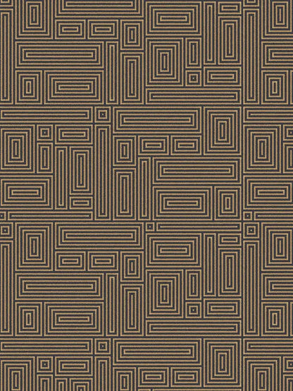 Vena NZ Wool & Silk Rug with Geometric Pattern
