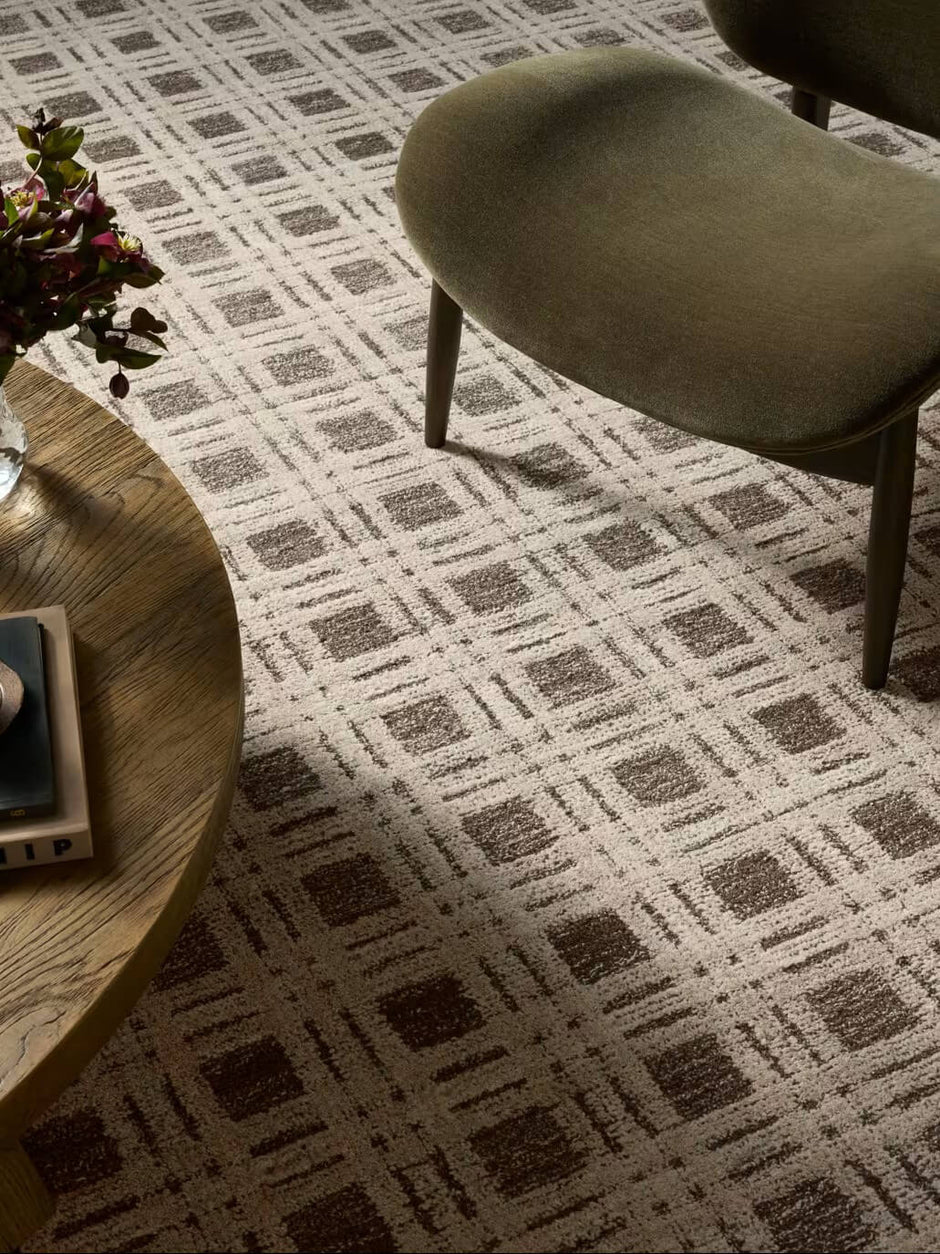 Tufted Check Rug Hand Tufted Rugs | Handmade Carpets Online in India – BHADOHIRUG